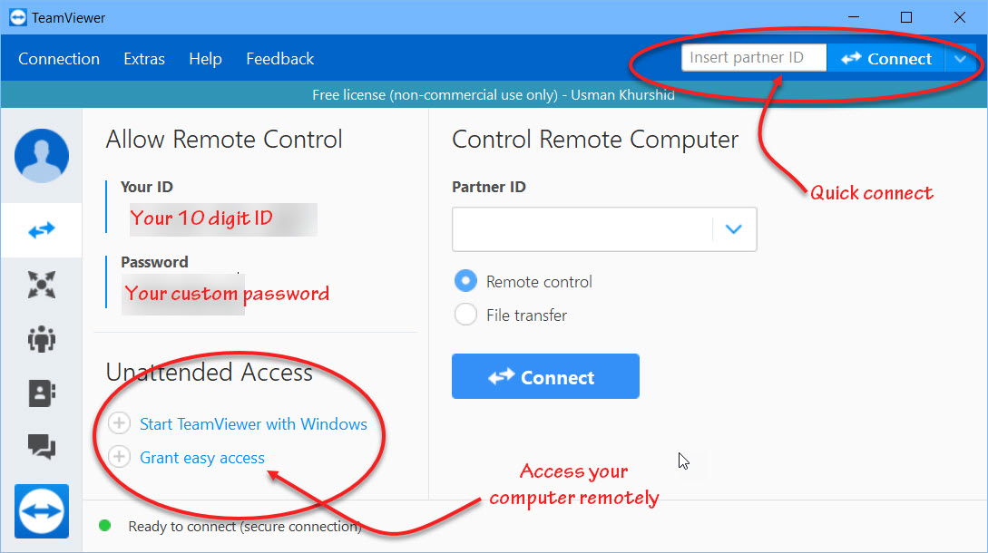 Remote access software for mac to windows 7